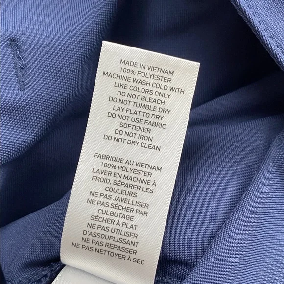 Rhone Commuter Flex Knit Flat Front Lifestyle/Performance Short (Navy) - Picture 14 of 16